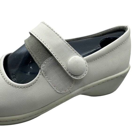 Klogs Ashley women’s size 8M white Mary Jane nursing comfort clog with inserts - Picture 3 of 12